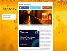 Tablet Screenshot of beer-factory.cz